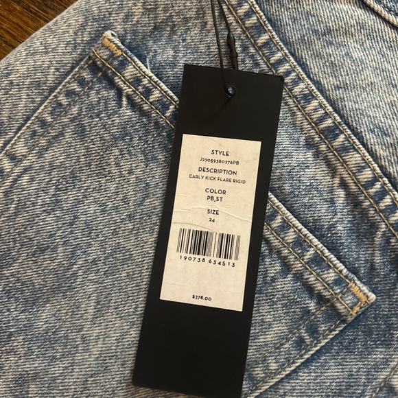 Veronica Beard Light Blue Flare Jeans - Picture 4 of 4